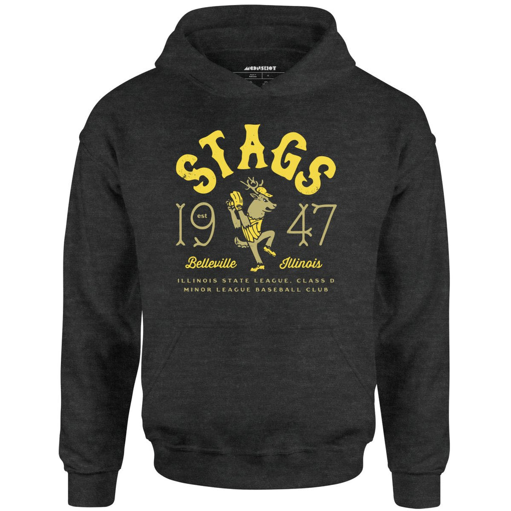 Belleville Stags - Illinois - Vintage Defunct Baseball Teams - Unisex
