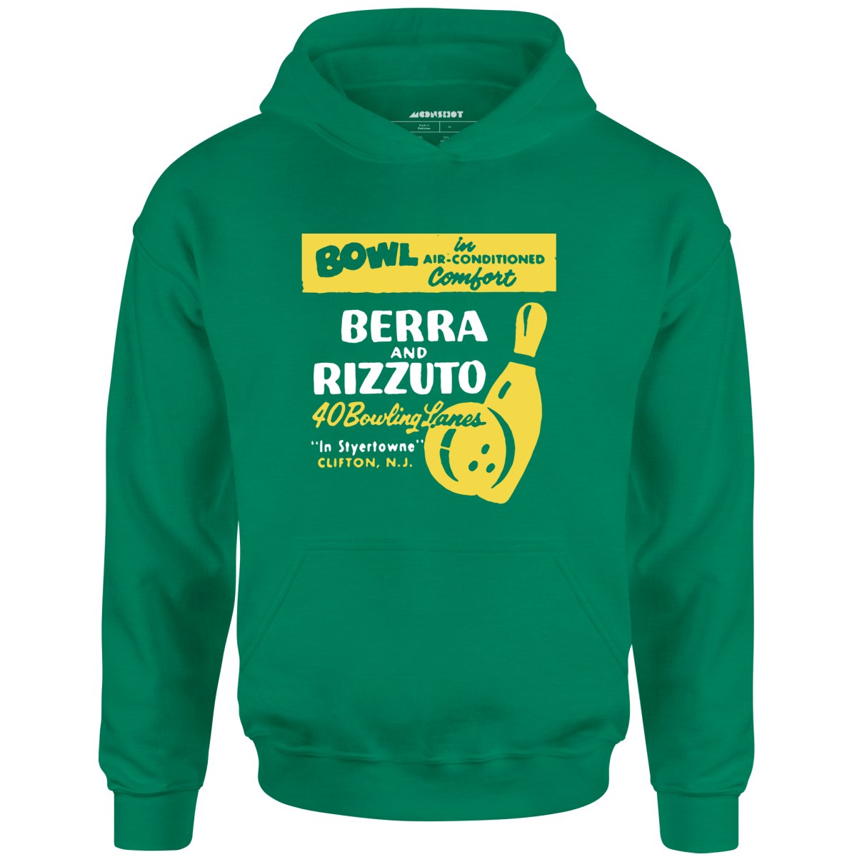 Berra and Rizzuto - Clifton, NJ - Vintage Bowling Alley - Unisex