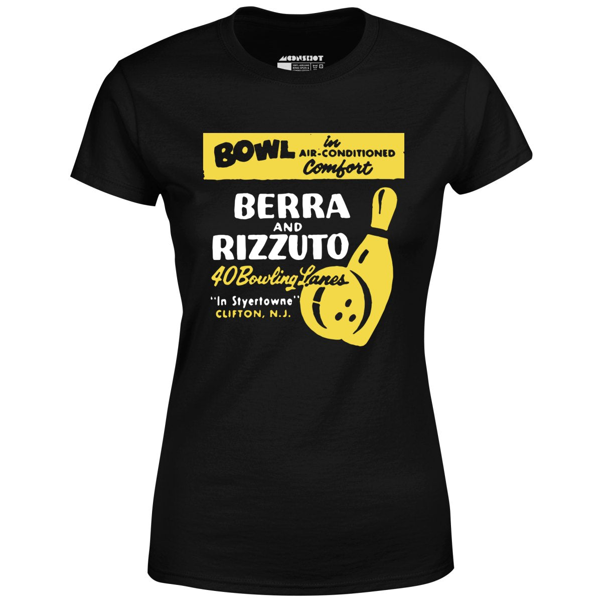 Berra and Rizzuto - Clifton, NJ - Vintage Bowling Alley - Women's