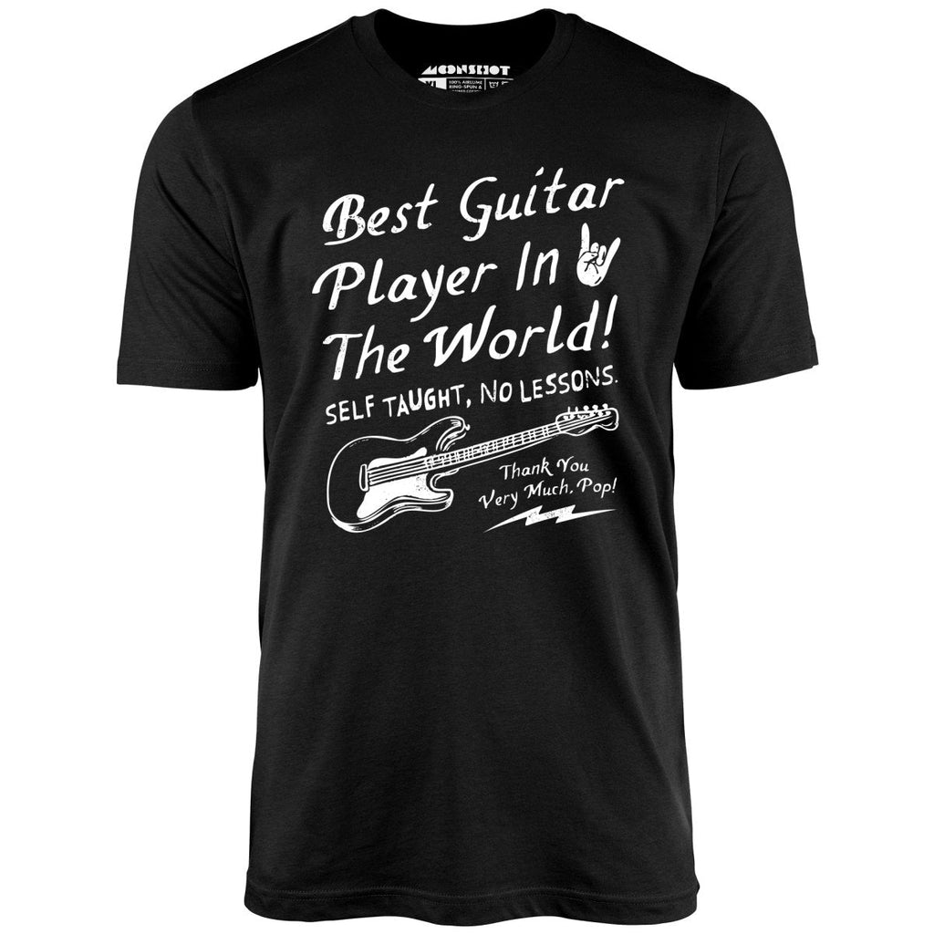Best Guitar Player in The World Textual - Unisex