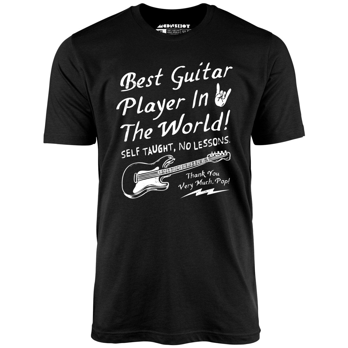 Best Guitar Player in The World Textual - Unisex