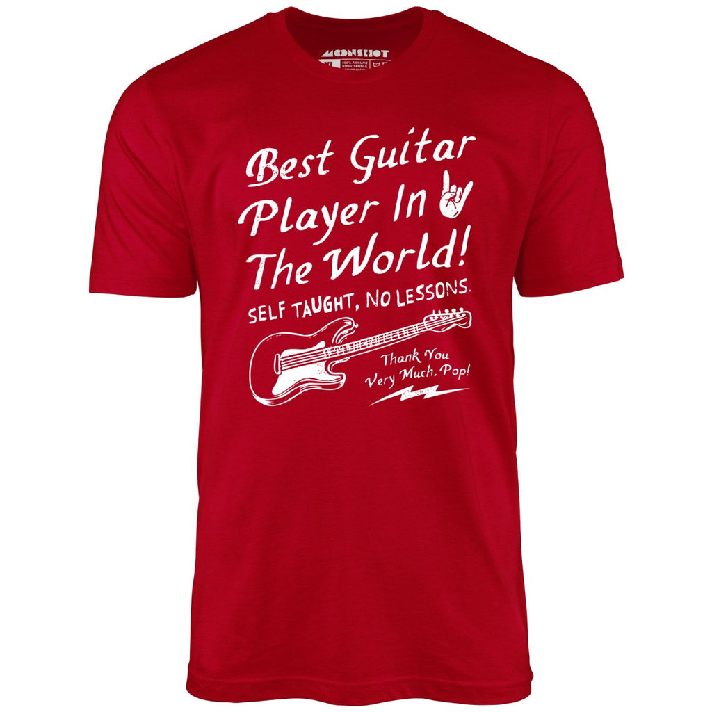 Best Guitar Player in The World Textual - Unisex