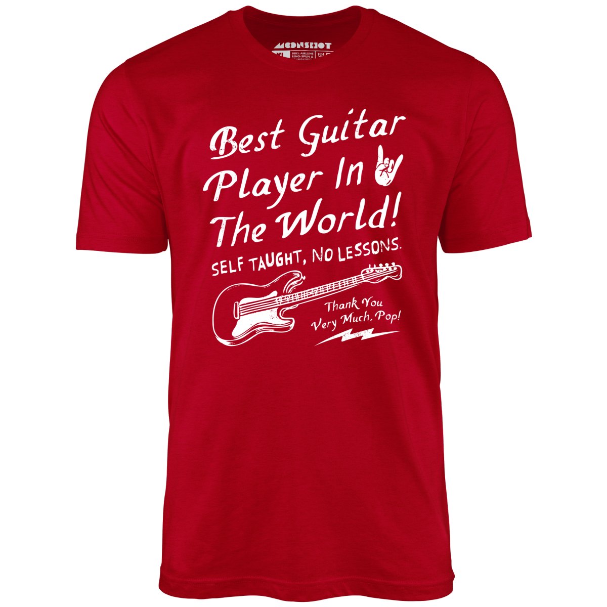 Best Guitar Player in The World Textual - Unisex