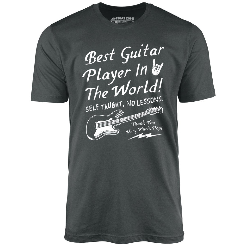 Best Guitar Player in The World Textual - Unisex
