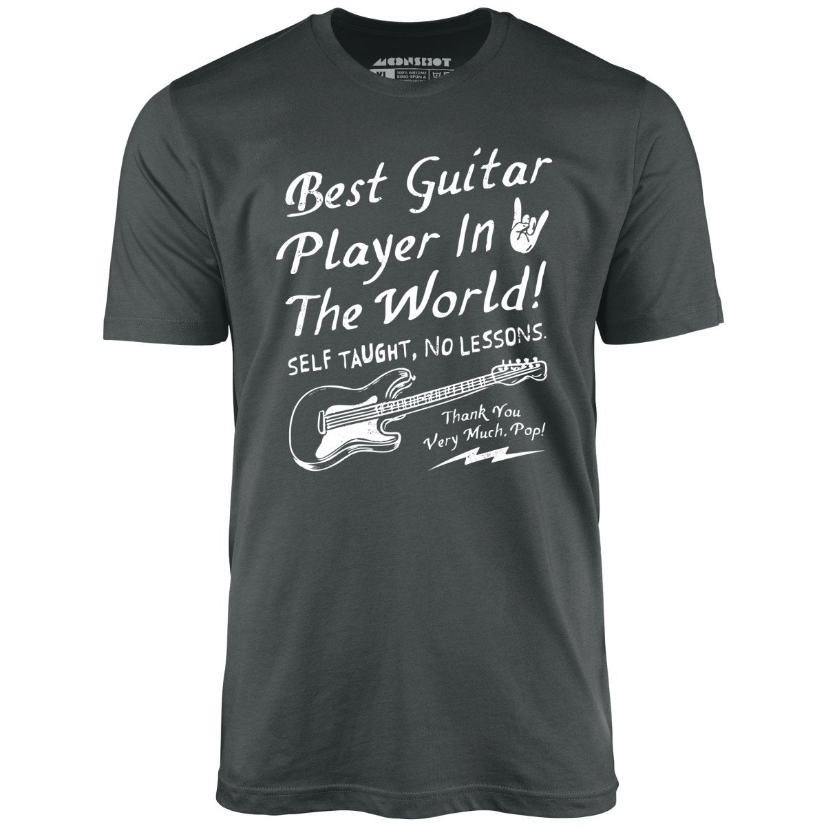 Best Guitar Player in The World Textual - Unisex