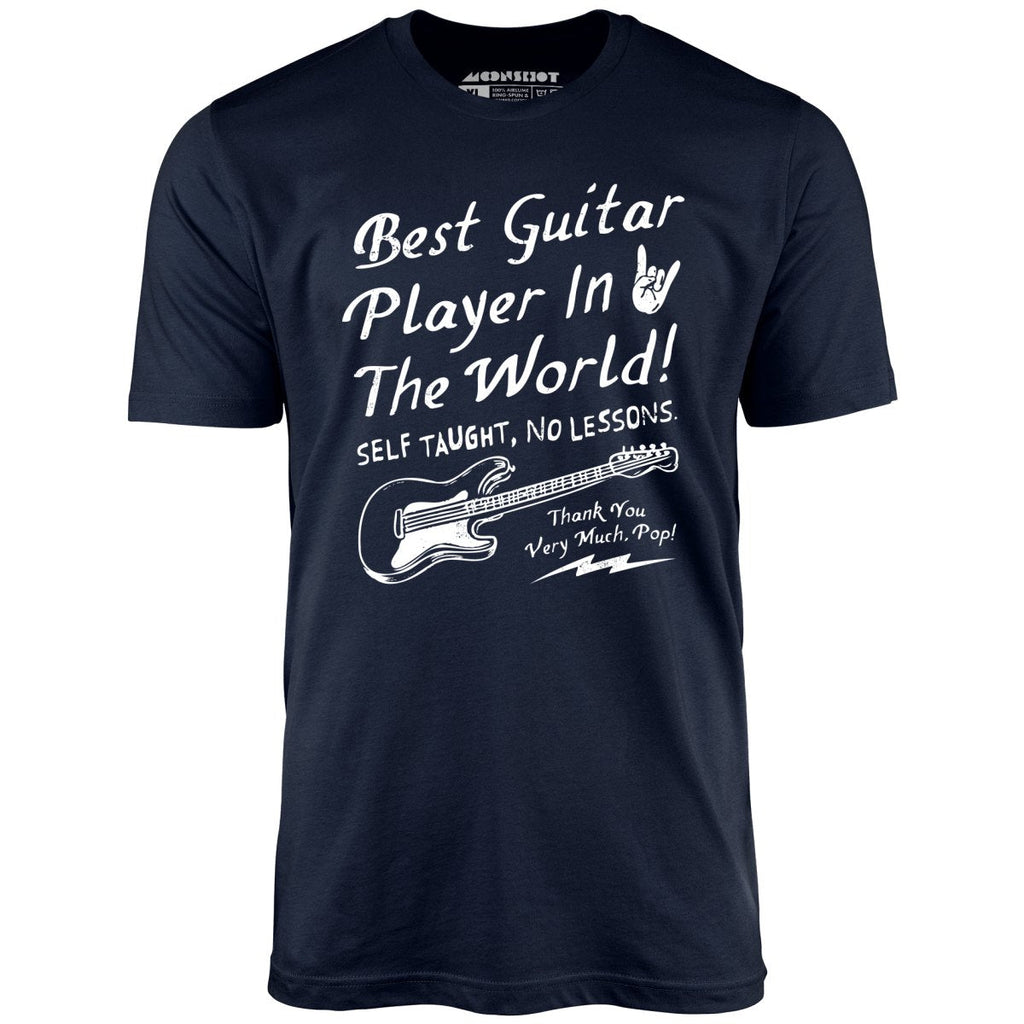 Best Guitar Player in The World Textual - Unisex