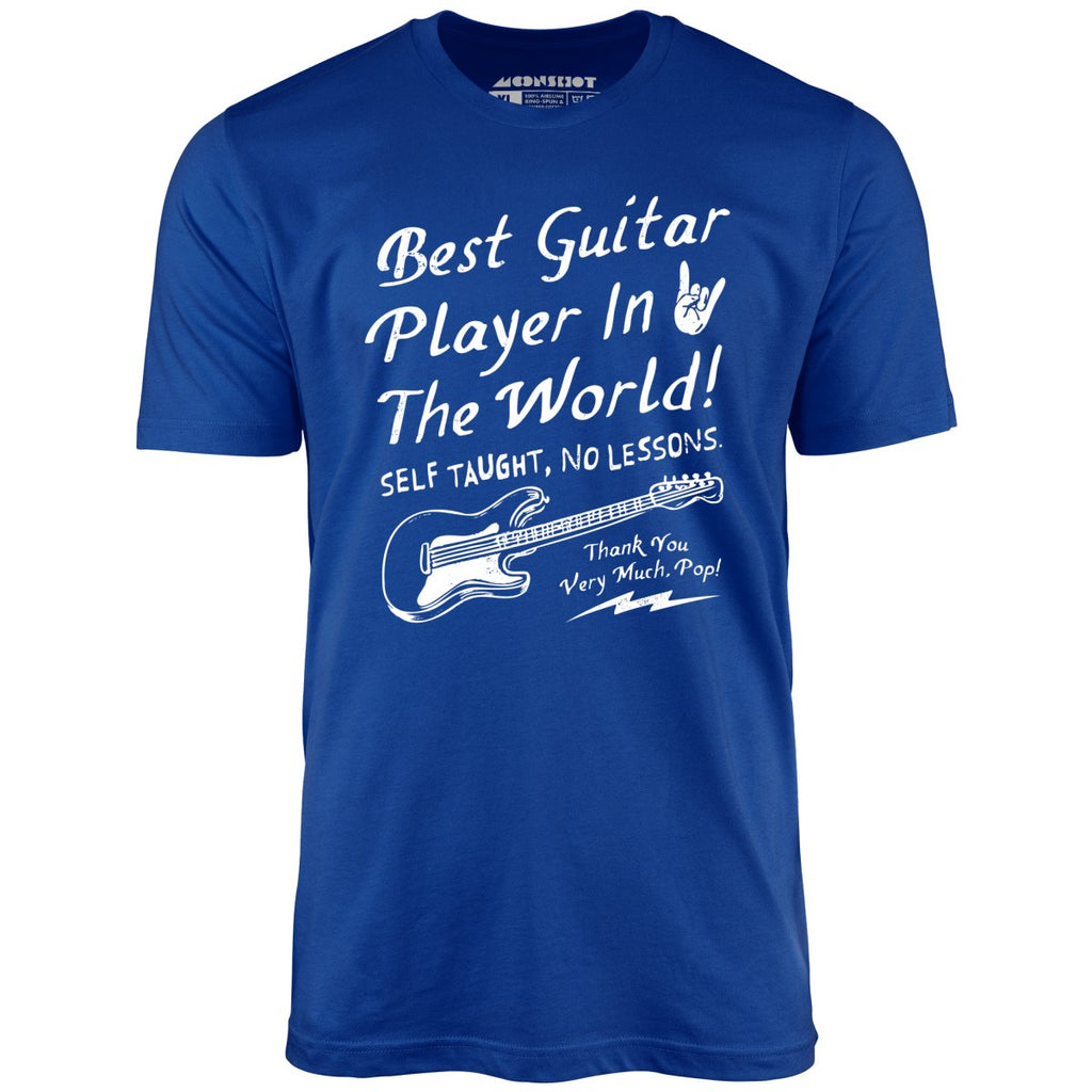 Best Guitar Player in The World Textual - Unisex