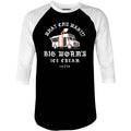 Big Worm's Ice Cream - 3/4 Sleeve Raglan