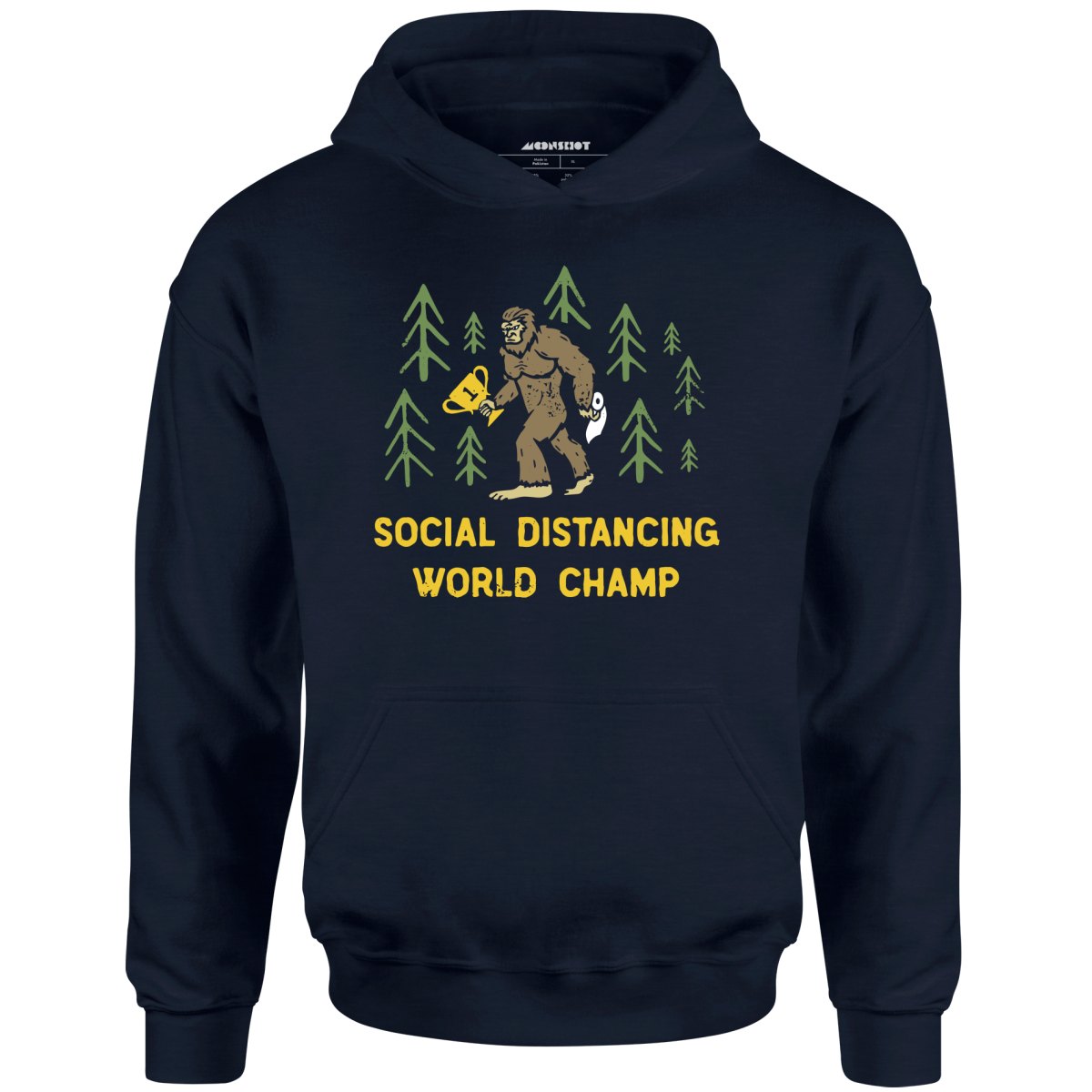 Bigfoot Social Distancing World Champ - Unisex