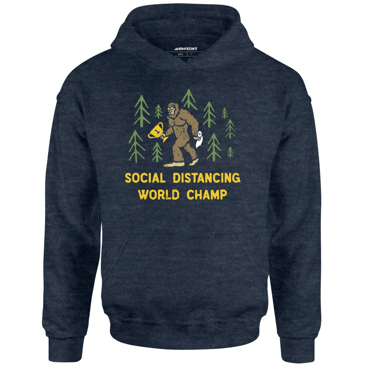 Bigfoot Social Distancing World Champ - Unisex