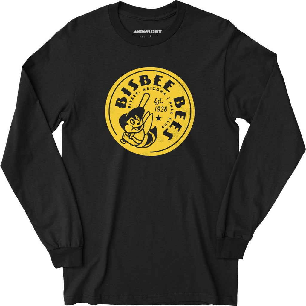 Bisbee Bees - Arizona - Vintage Defunct Baseball Teams - Long Sleeve