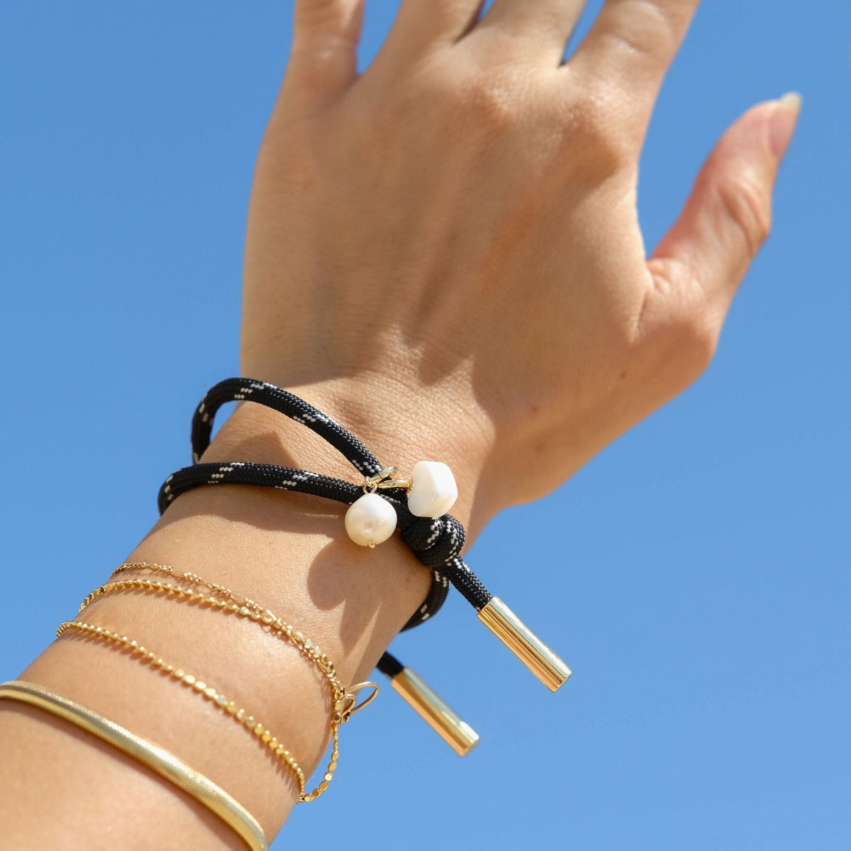 Black Cord Bracelet