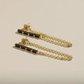Black Lucia Statement Earrings