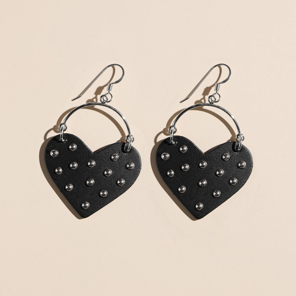 Black Studded Harlow