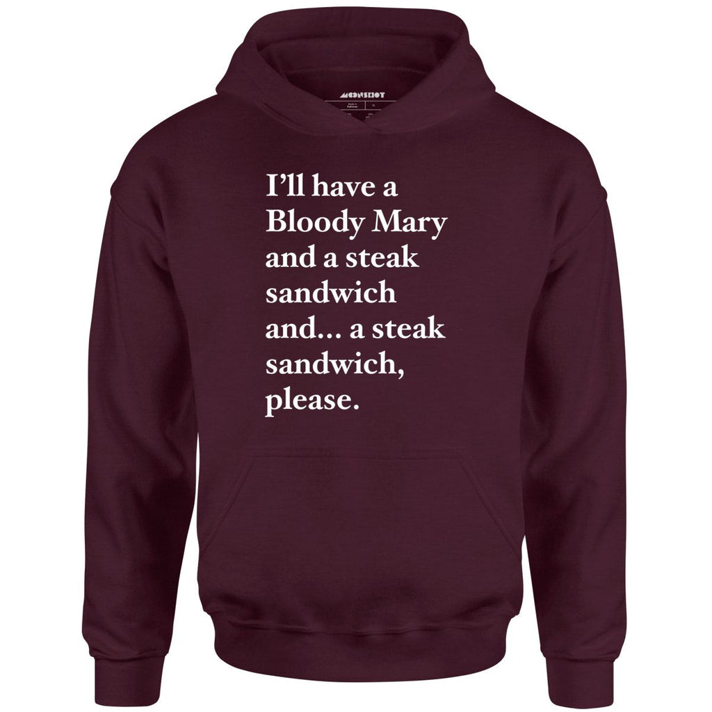 Bloody Mary and a Steak Sandwich - Unisex
