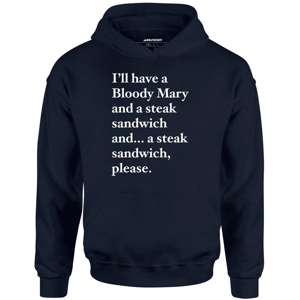 Bloody Mary and a Steak Sandwich - Unisex