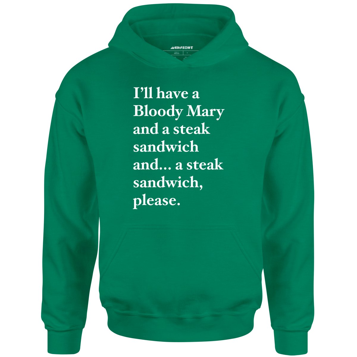 Bloody Mary and a Steak Sandwich - Unisex