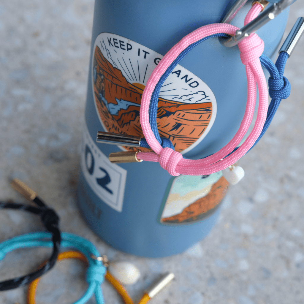 Blue Cord Bracelet