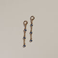 Blue Crystal Chain Charms