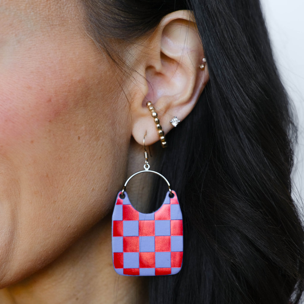 Blue & Red Checkmate Charlies