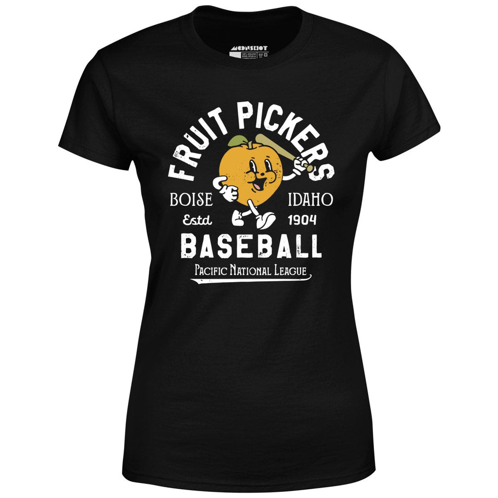 Boise Fruit Pickers - Idaho - Vintage Defunct Baseball Teams - Women's