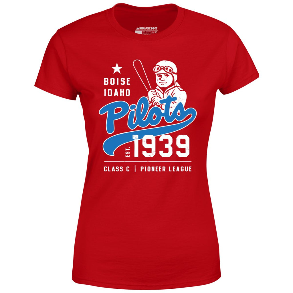 Boise Pilots - Idaho - Vintage Defunct Baseball Teams - Women's
