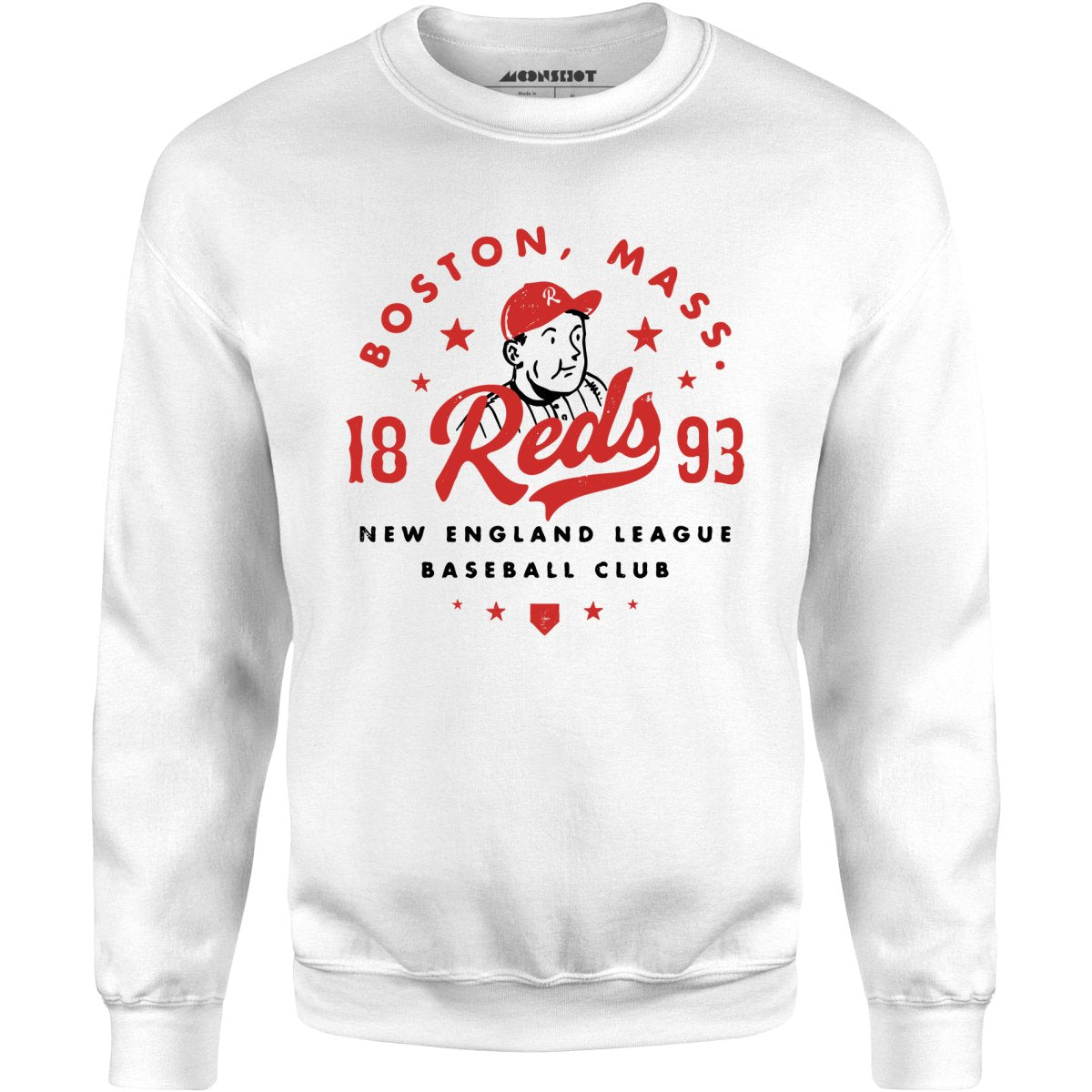 Boston Reds - Massachusetts - Vintage Defunct Baseball Teams - Unisex