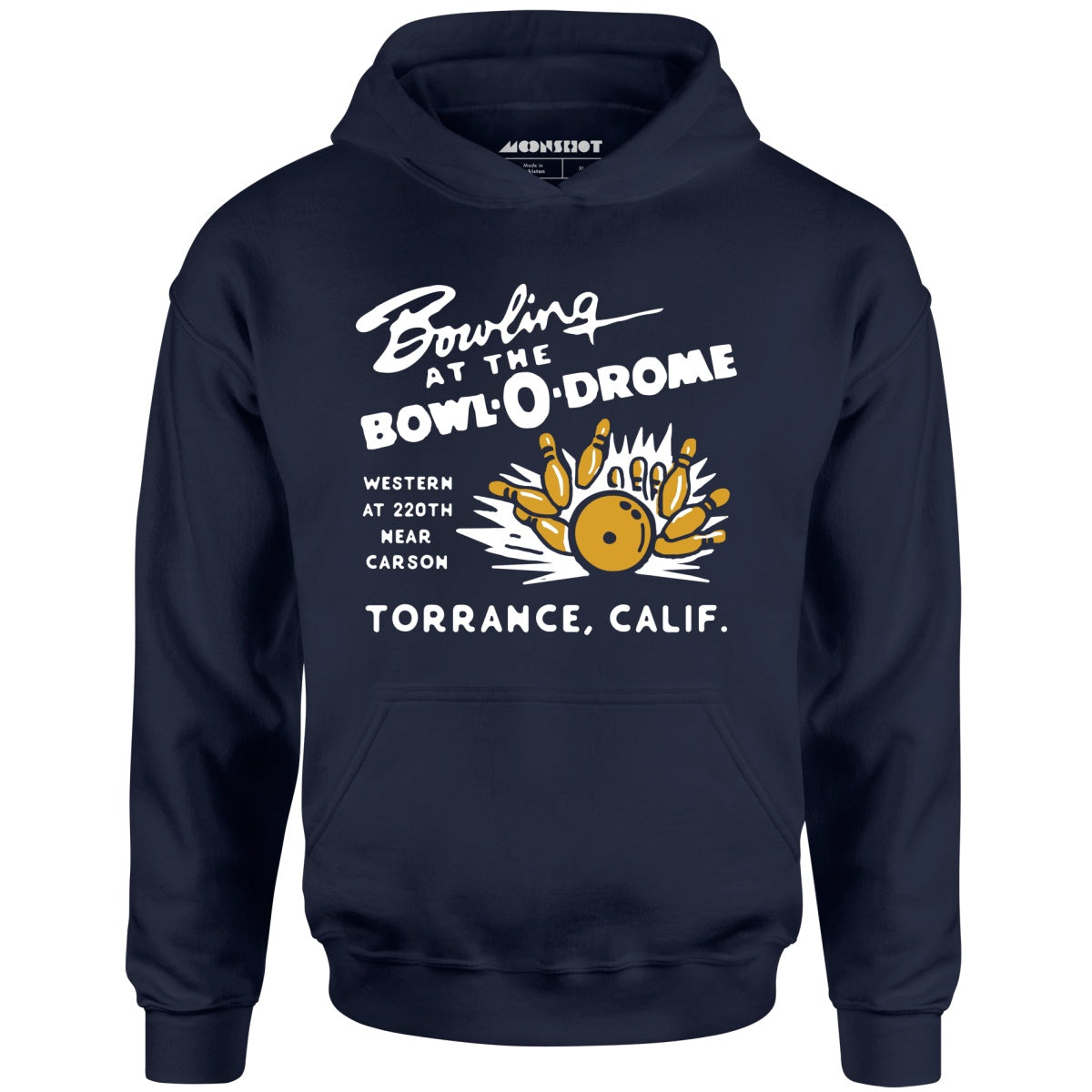 Bowl-o-Drome - Torrance, CA - Vintage Bowling Alley - Unisex