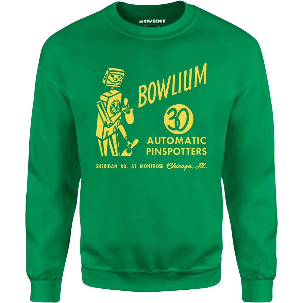 Bowlium v2 - Chicago, IL - Vintage Bowling Alley - Unisex
