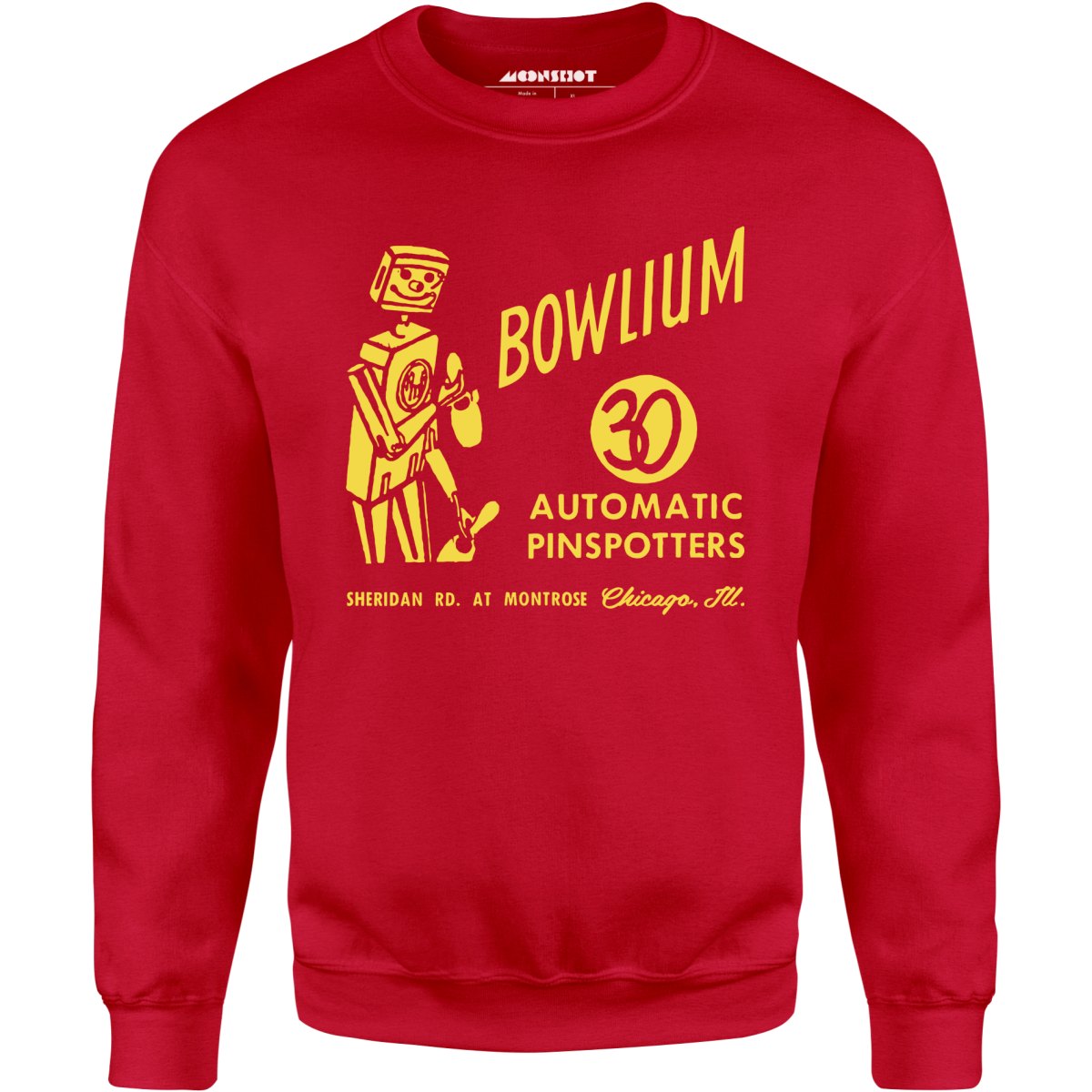 Bowlium v2 - Chicago, IL - Vintage Bowling Alley - Unisex