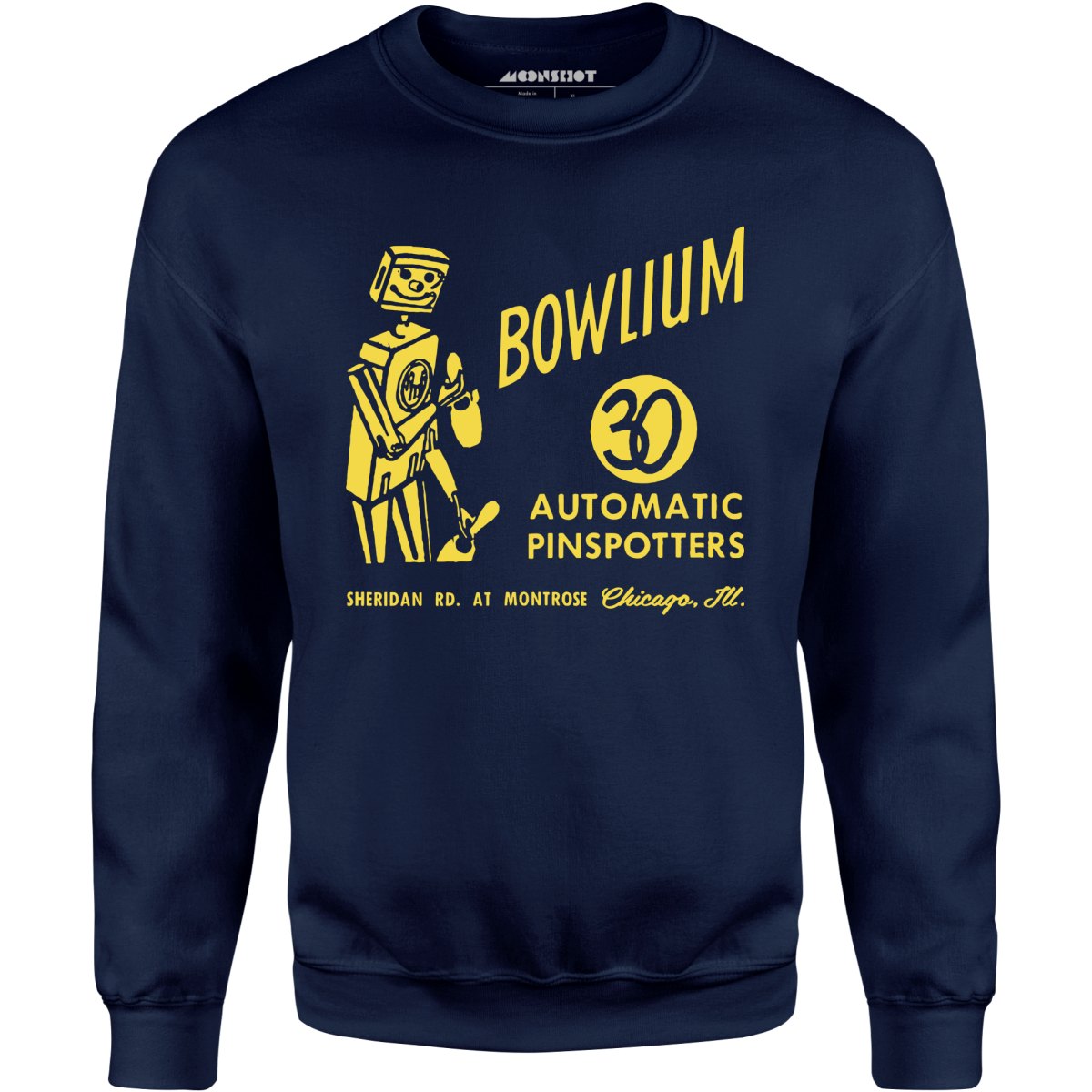 Bowlium v2 - Chicago, IL - Vintage Bowling Alley - Unisex