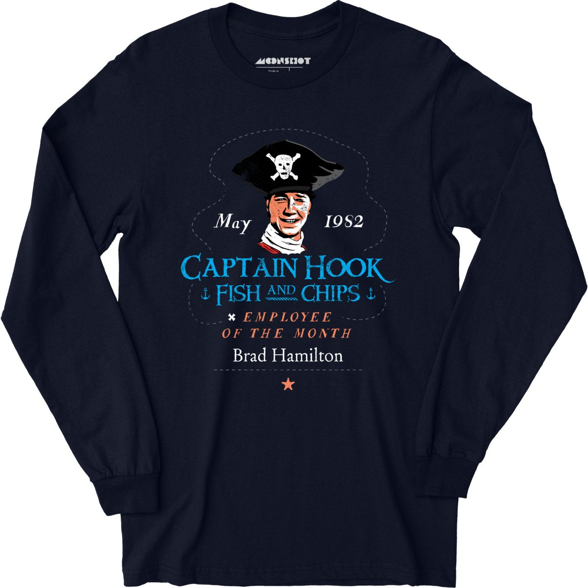 Brad Hamilton - Captain Hook Fish & Chips - Long Sleeve