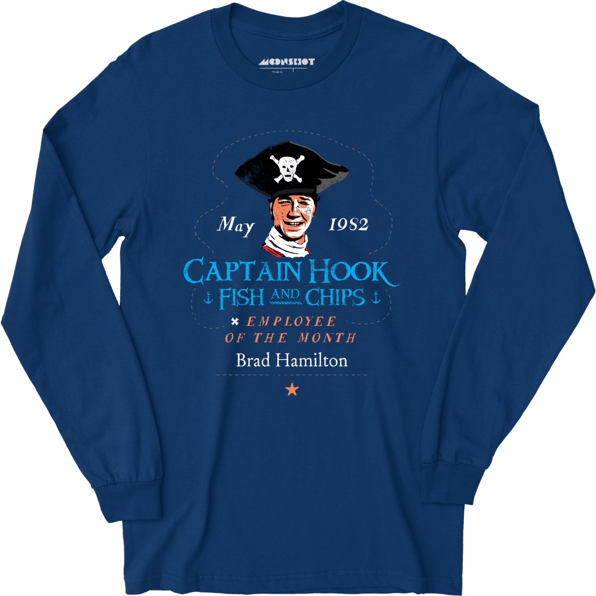 Brad Hamilton - Captain Hook Fish & Chips - Long Sleeve