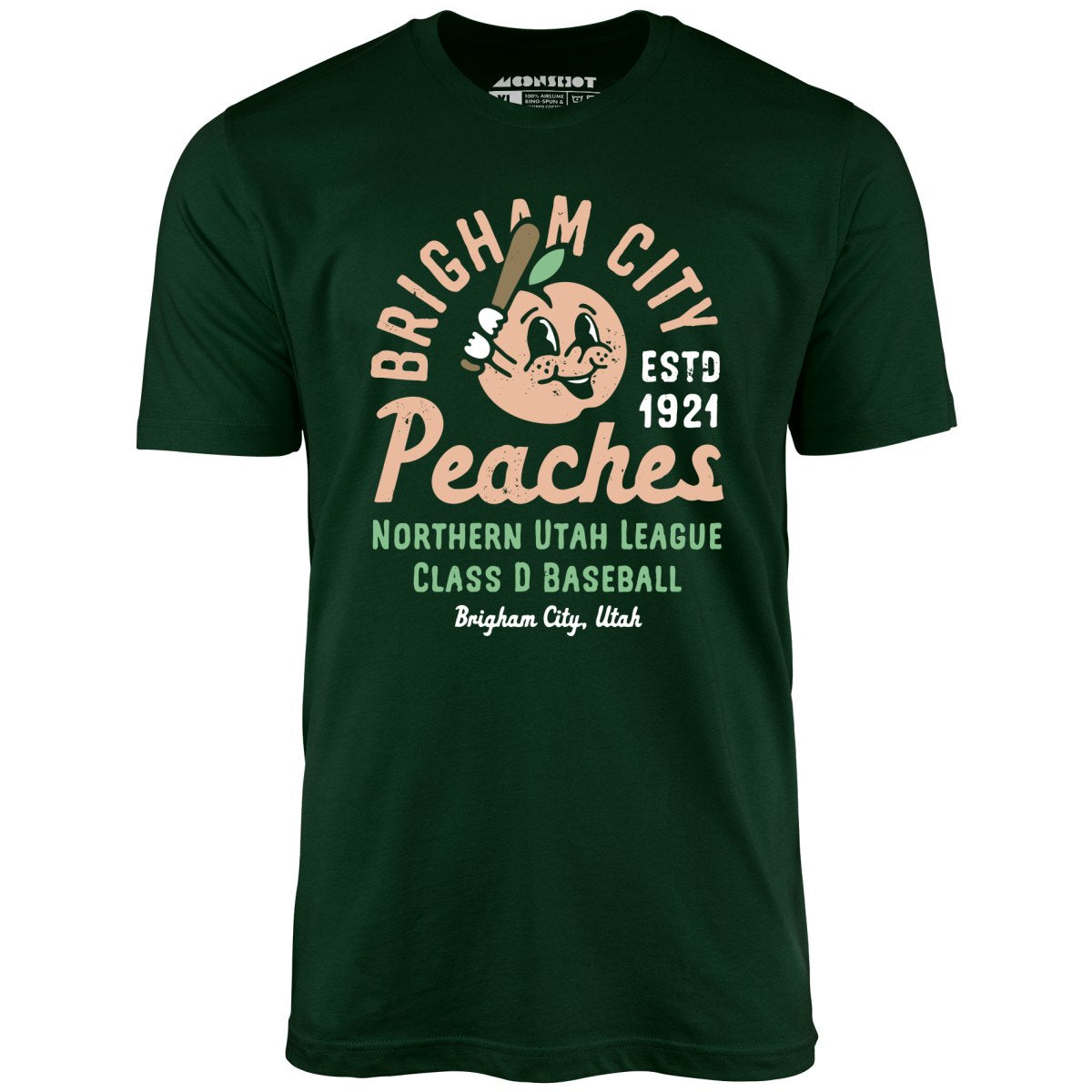 Brigham City Peaches - Utah - Vintage Defunct Baseball Teams - Unisex