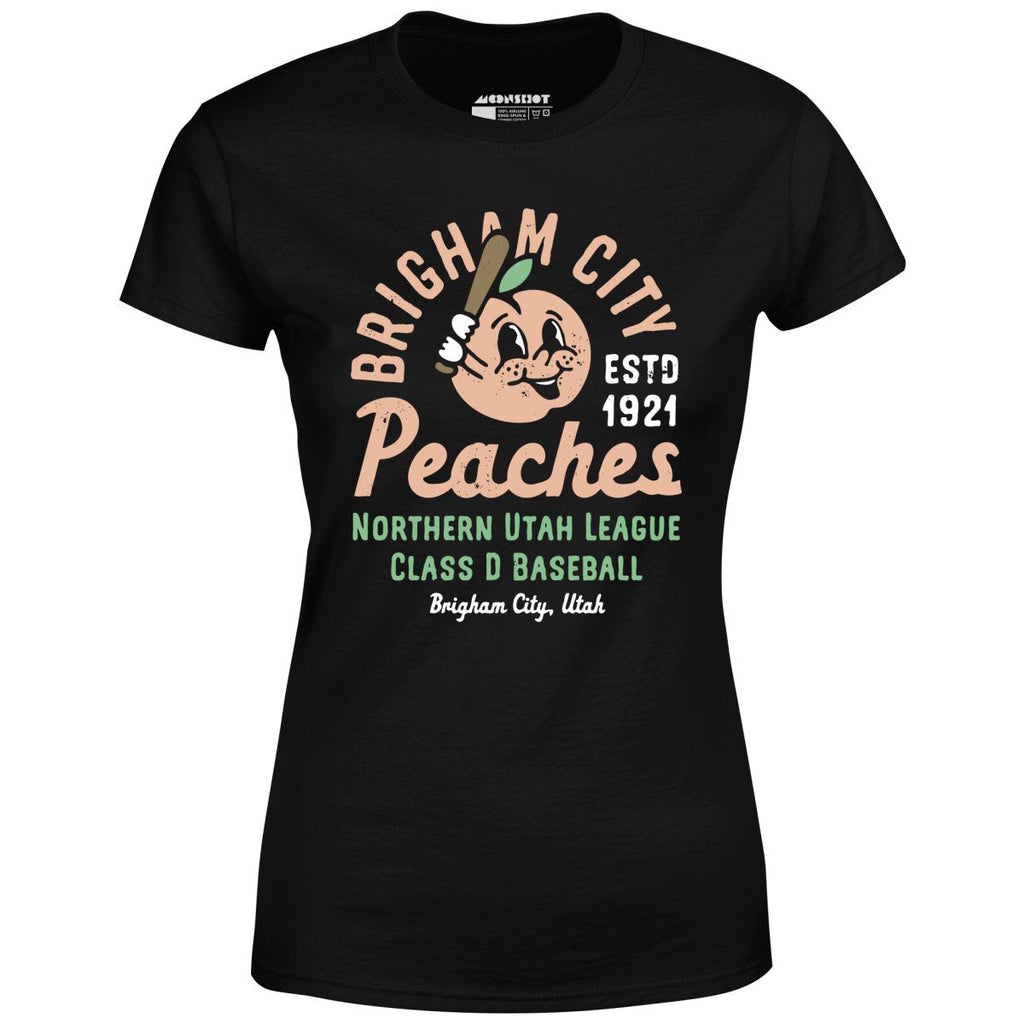Brigham City Peaches - Utah - Vintage Defunct Baseball Teams - Women's