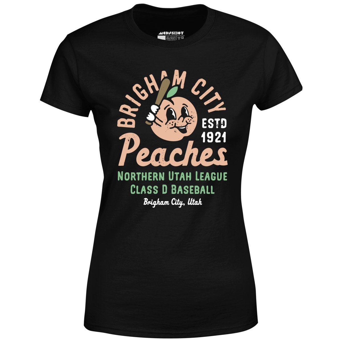 Brigham City Peaches - Utah - Vintage Defunct Baseball Teams - Women's