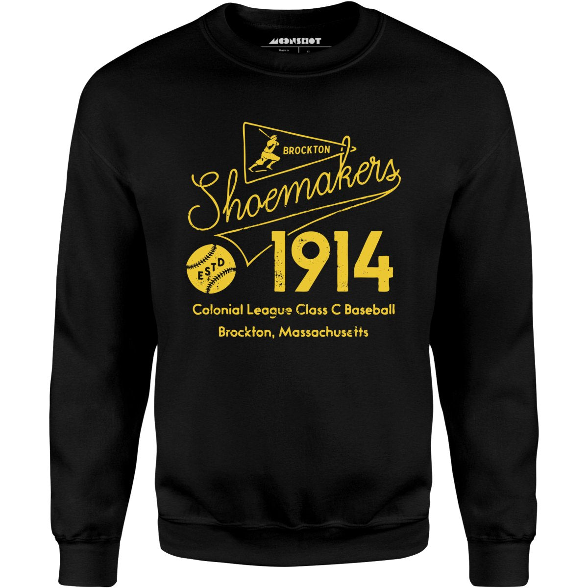 Brockton Shoemakers - Massachusetts - Vintage Defunct Baseball Teams - Unisex
