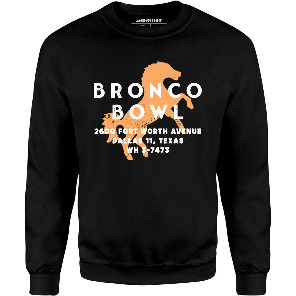 Bronco Bowl - Dallas, TX - Vintage Bowling Alley - Unisex
