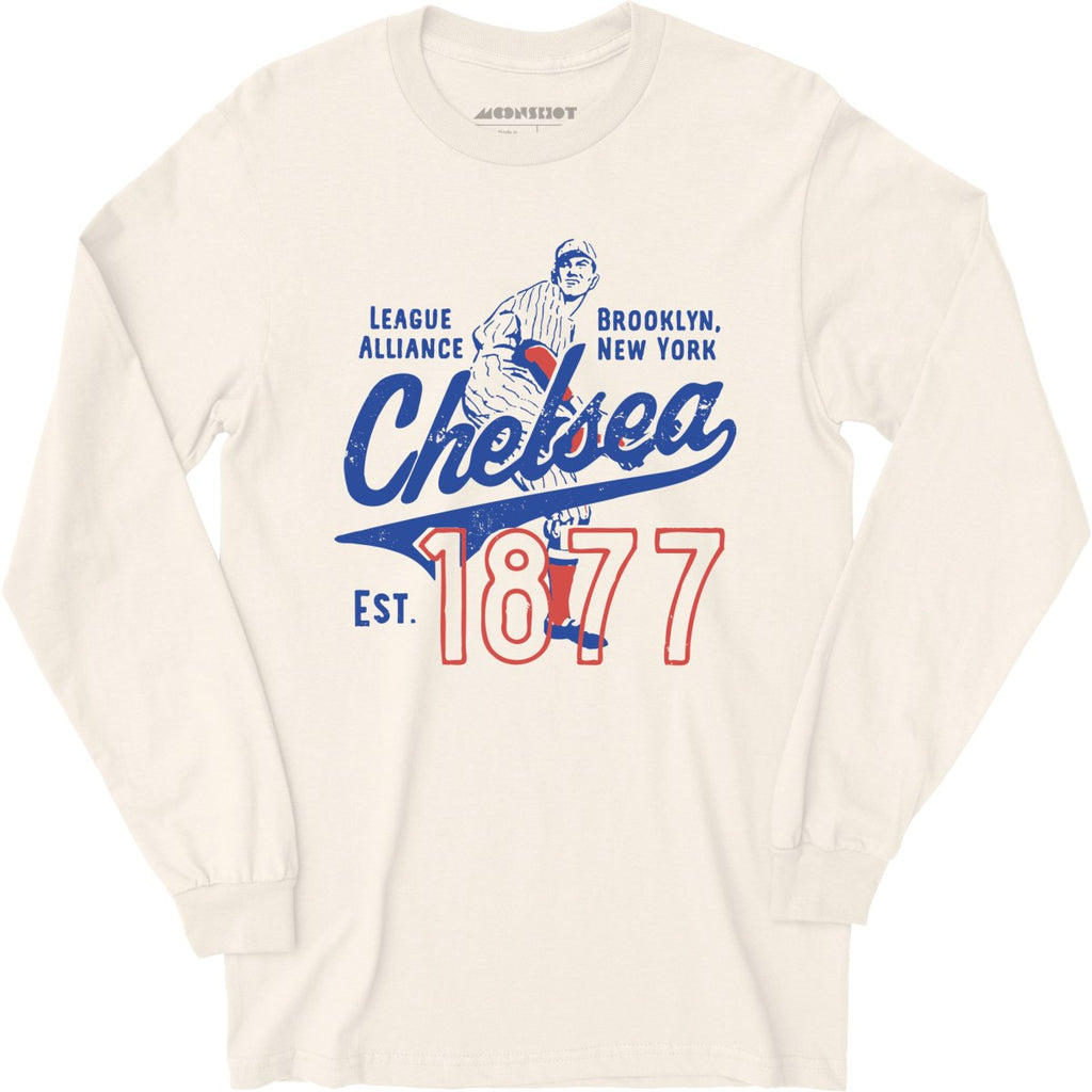Brooklyn Chelsea - New York - Vintage Defunct Baseball Teams - Long Sleeve