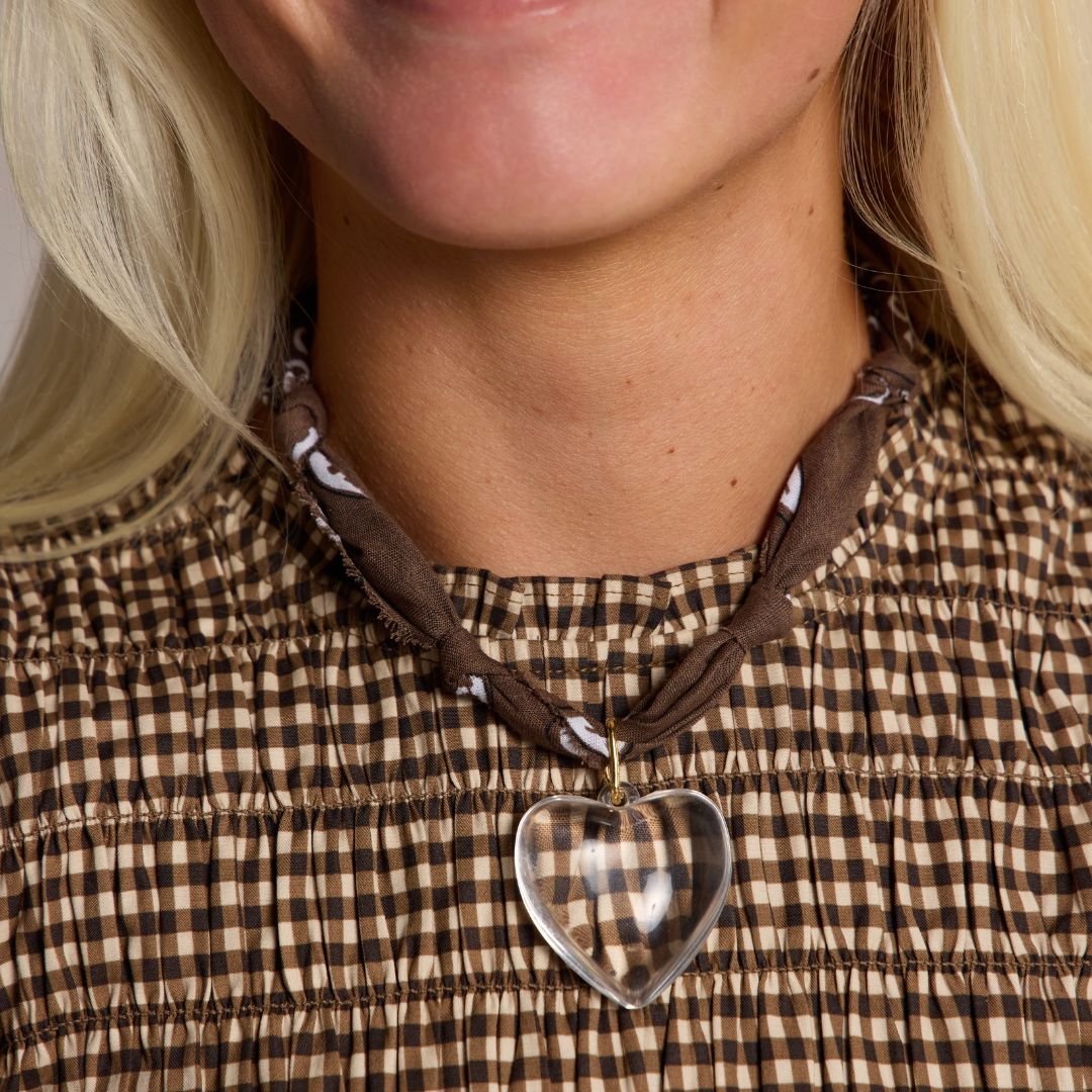 Brown Bandana Necklace