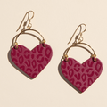 Burgundy Posh Leopard Lover