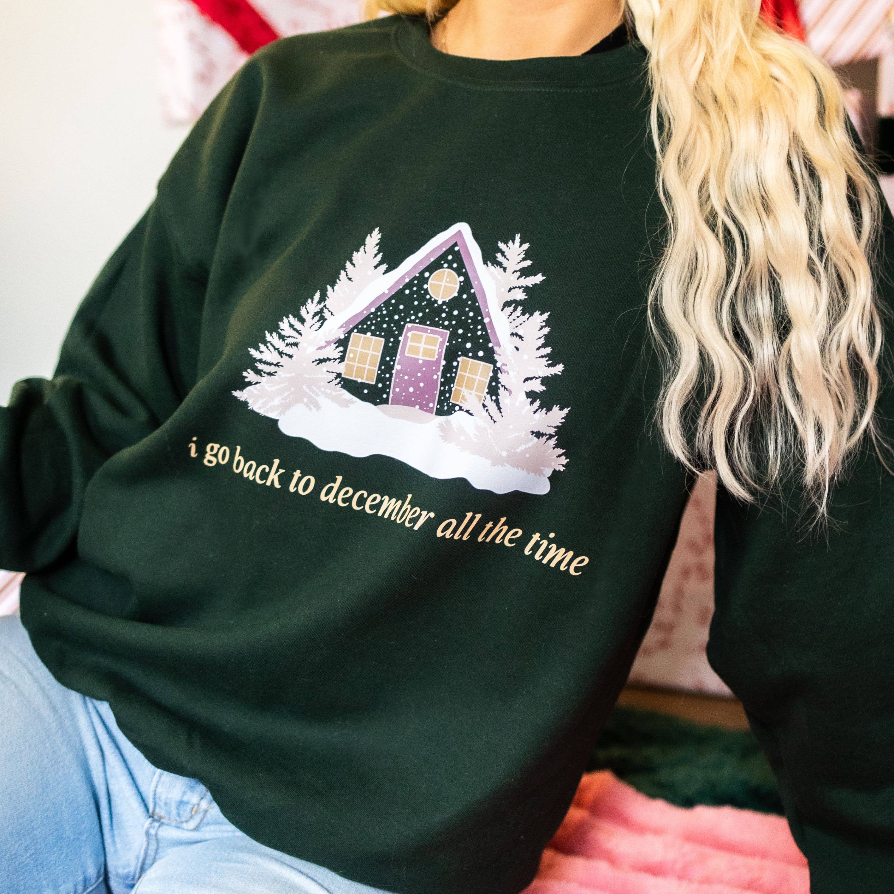 Christmas Sweatshirt, Christmas Apparel, Preppy Christmas