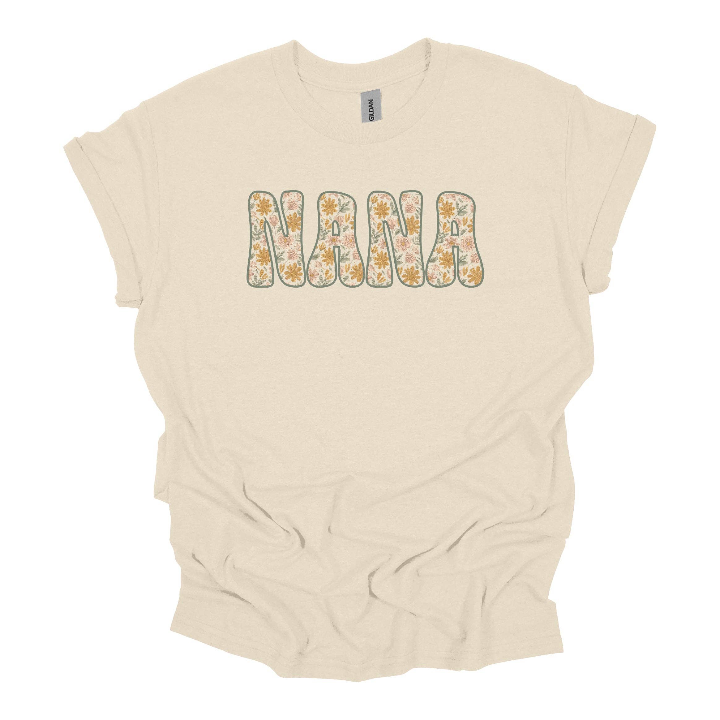 Sage Floral Nana Tee