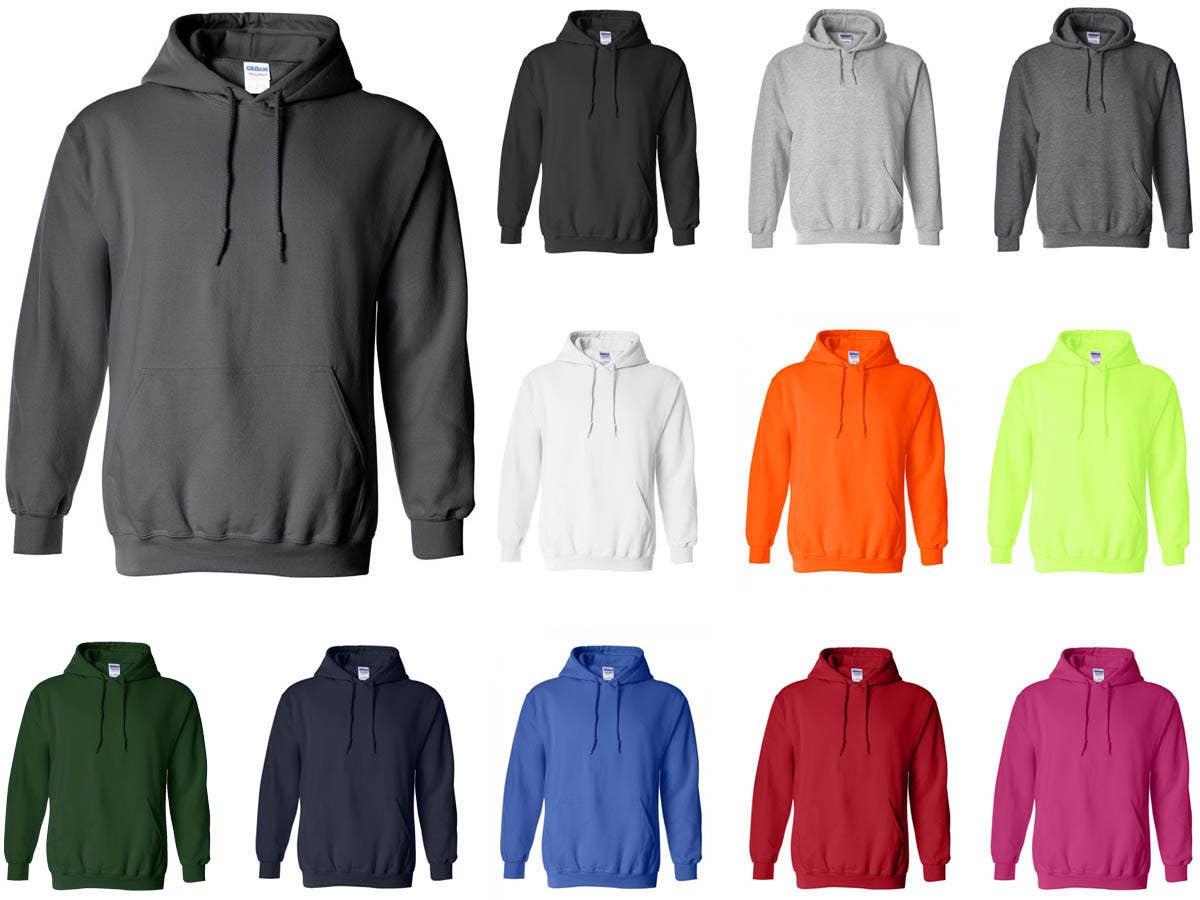 18500 Gildan® Heavy Blend™ Adult Hooded Sweatshirt Fleece