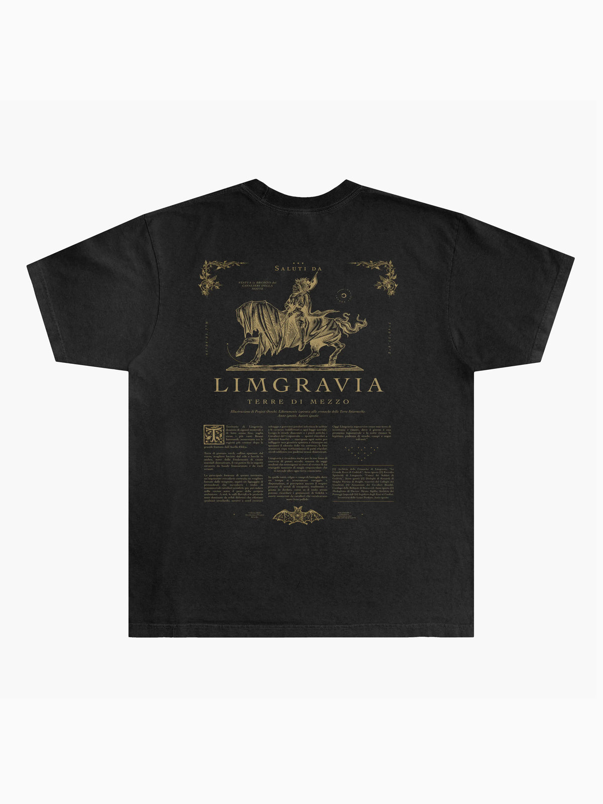 Cavalieri Tee - Black