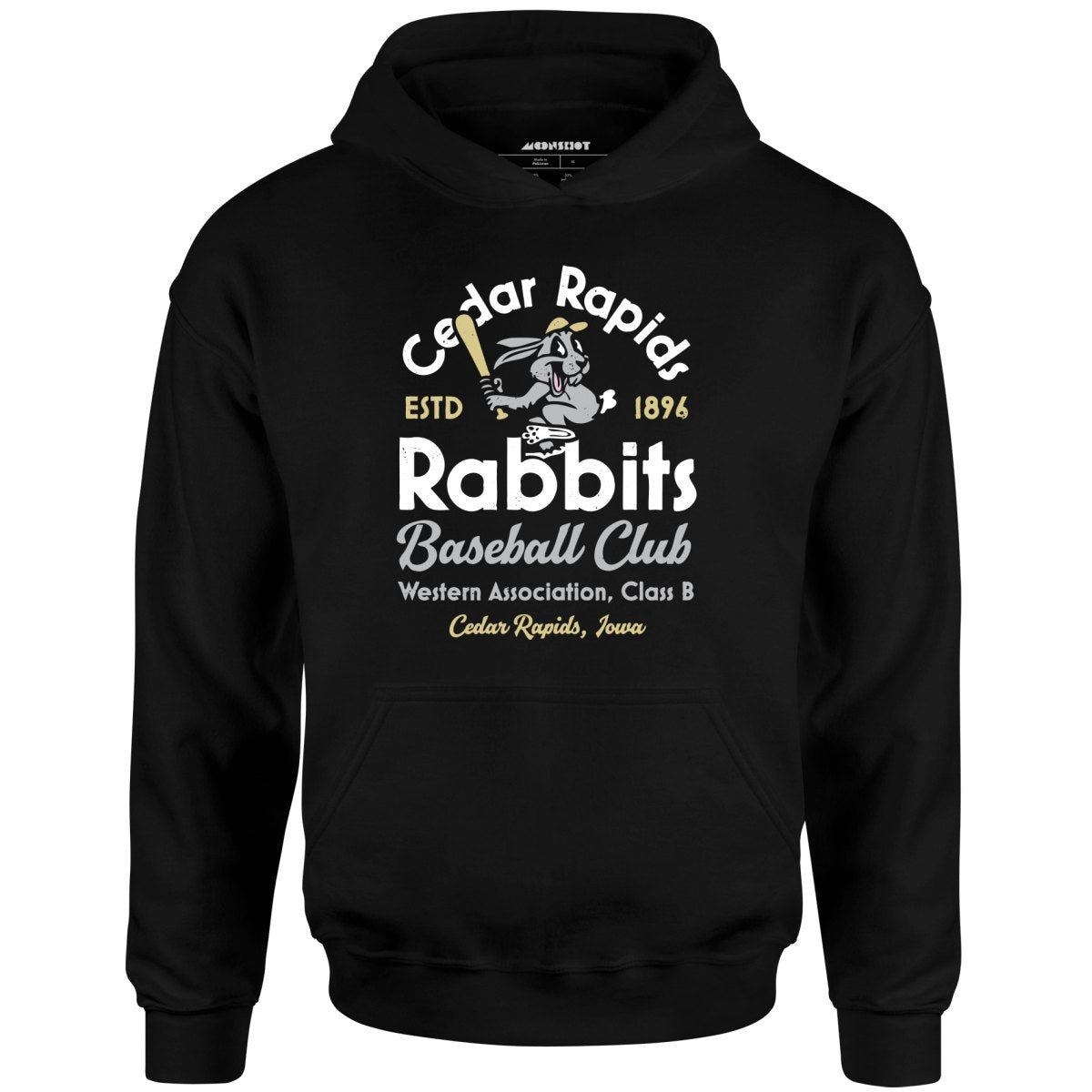 Cedar Rapids Rabbits - Iowa - Vintage Defunct Baseball Teams - Unisex
