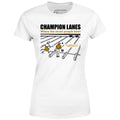 Champion Lanes - Garden Grove, CA - Vintage Bowling Alley - Women's