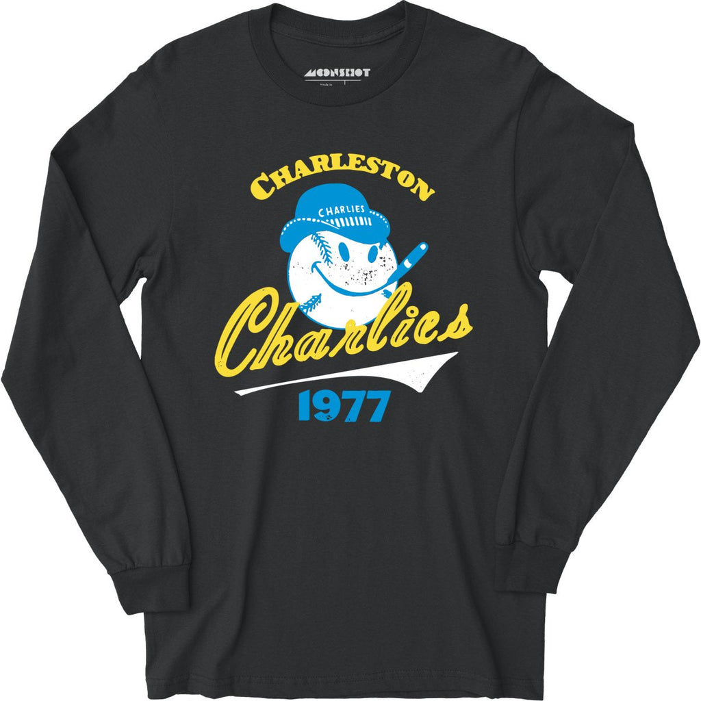 Charleston Charlies - West Virginia - Vintage Defunct Baseball Teams - Long Sleeve