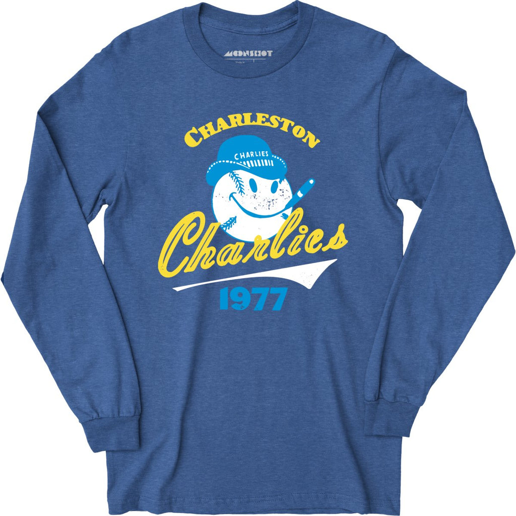 Charleston Charlies - West Virginia - Vintage Defunct Baseball Teams - Long Sleeve