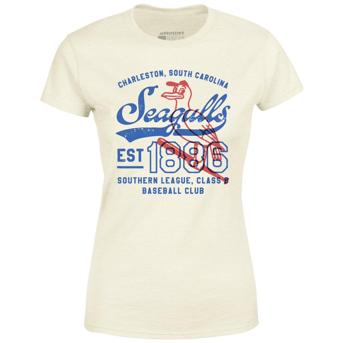 Charleston Seagulls - South Carolina - Vintage Defunct Baseball Teams - Women's